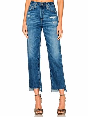 🔴 3/$30 AG 24×27 The Phoebe Vintage High-Waisted Tapered Jean — 15Y Anchorage